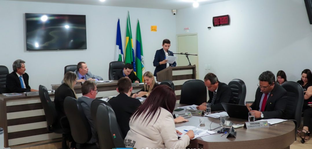 16ª Sessão Ordinária da Câmara Municipal de Pedra Preta – MT